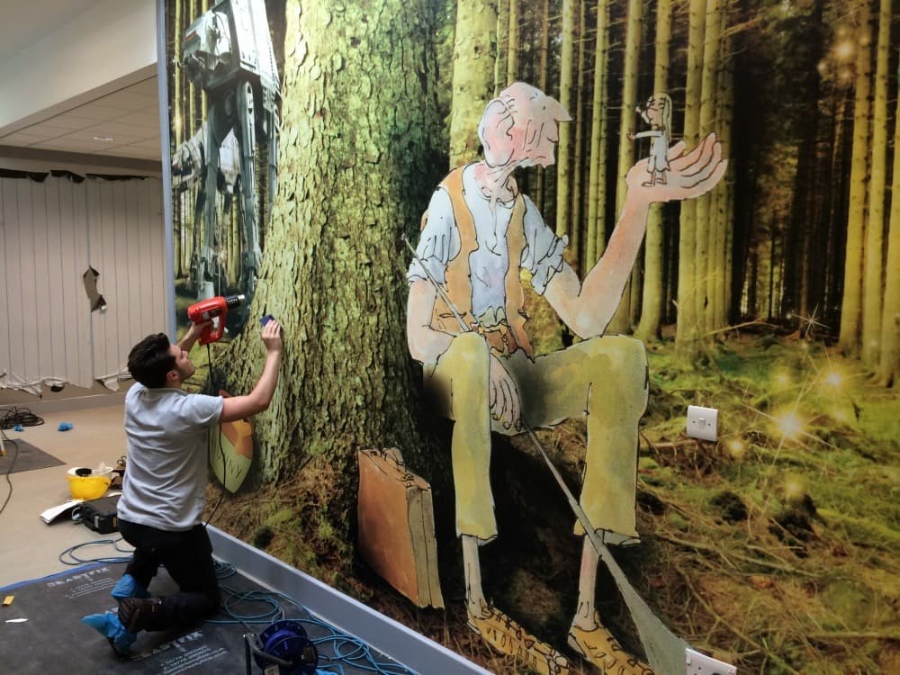 Lancashire School Wall Mural Case Study