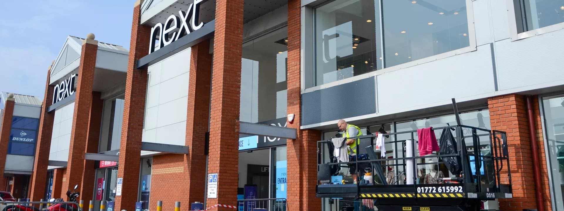 Architectural Wrapping Film at Grand Junction Retail Park