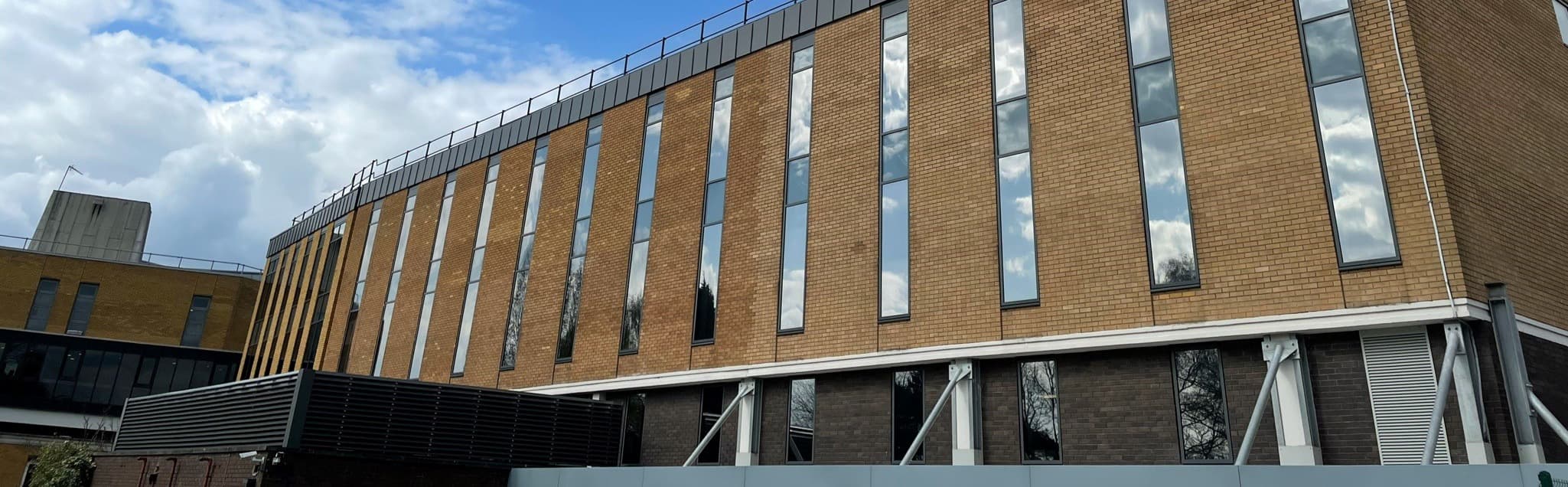 Successful external solar film trial for COVID testing site