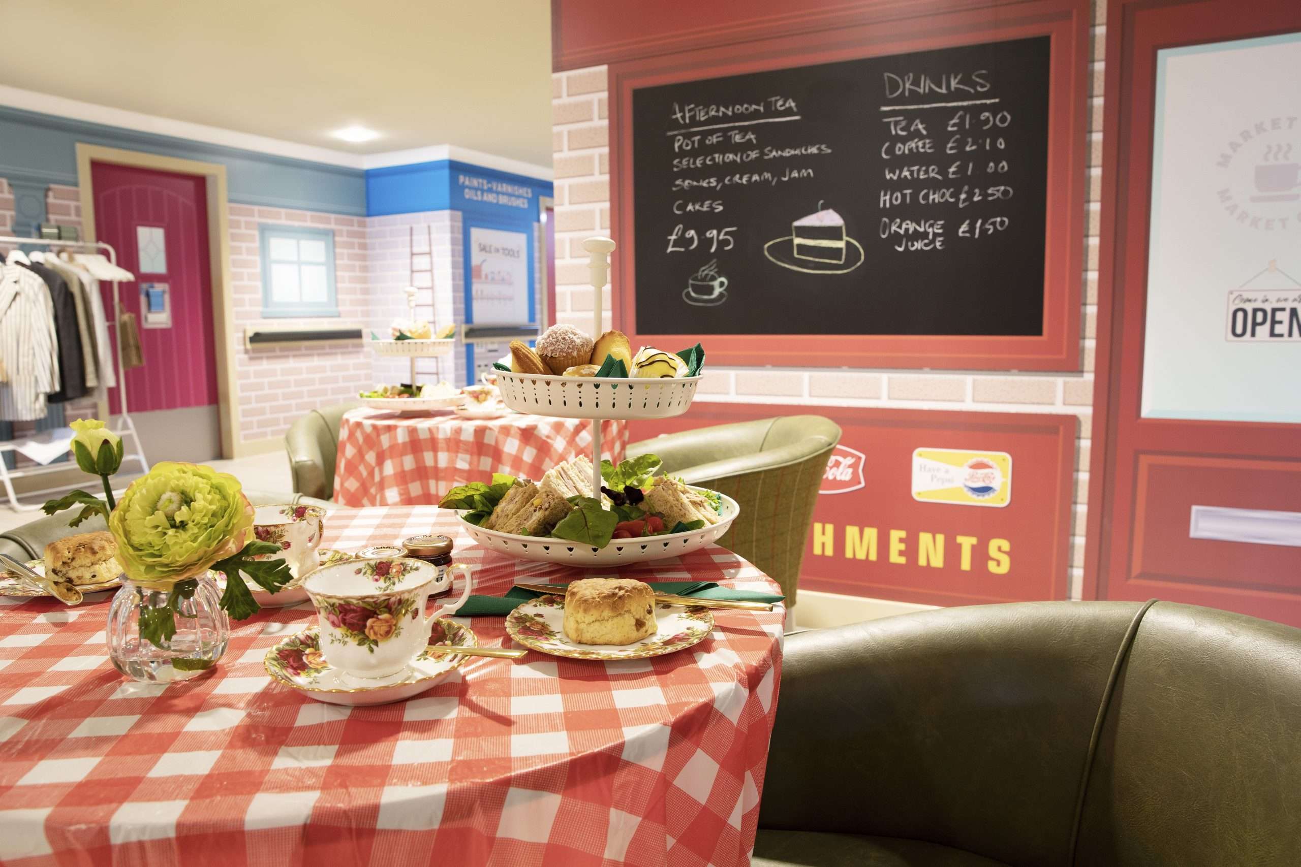 Nursing Home Cafe Wall Graphics Eatwell plate